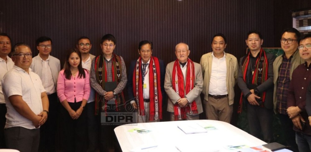 NEC members Tenzing Norbu Thongdok and Longki Phangcho along with others officials. (DIPR Phot)